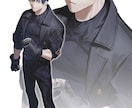 商用利用可！立ち絵作成します 男性は逞しく、女性はふっくらと細かい希望にも答えます！ イメージ8