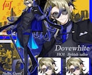 キービジュアルの様な立ち絵を作成致します キャラデザから表情差分までオプション可能 イメージ9