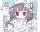 おまかせ☆簡易ゆめかわアイコン作成します わたしの感性でおえかきさせていただく簡易用のコースです！ イメージ1