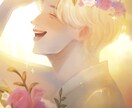 儚げなリアルテイストのイラスト描きます SNSのアイコン、似顔絵等のご依頼受けております。 イメージ2