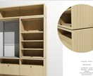 住宅、店舗、商業施設の3Dパースを製作いたします 家具、住宅、商業施設ね3Dパース書きます。 イメージ1