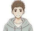 シンプル＆おしゃれ！線画アイコン制作します ◎カラー無料◎スピード対応も相談可 イメージ3