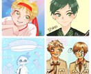 あなただけのイラストオーダー承ります TwitterのアイコンやYouTubeなどのサムネイルに！ イメージ5