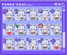世界に1つだけのオリジナルマウスカーソル作ります VTuberキャラ／オリキャラ／プレゼント用にも！ イメージ3
