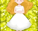 商用無料！ゆるふわ可愛いファンタジー少女を描きます 夢みたいな、ふわっと優しい女の子を✧ イメージ2