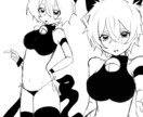 元気系・ケモ耳大歓迎｜派手カワなアイコン描きます 元気なイラストを描きます。オリジナルキャラを可愛く仕上げます イメージ2