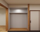デザイン性のある居住内観パース制作します -LDに相応しいデザインを考えながらパース制作をいたします- イメージ3