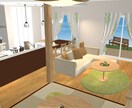 ３６０°舐め回せる３Dパース作成をします 好きな時に好きなだけ！理想の空間を舐め回してください！ イメージ2