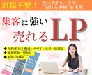 集客に強い【売れる】LP制作します SNS広告に強いLPを7日で納品 イメージ1
