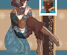 あなたの推しペット・モノを擬人化します インスピレーションで擬人化したイラストを描きます！ イメージ3