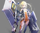 キャラクターの作成いたします 男女からクリーチャー・メカまで対応 イメージ8