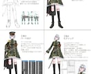 VTuber用Live2Dモデル作ります キャラデザ、立ち絵、モデリング、導入全てお任せください！ イメージ3