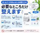 ホームページの文章や写真を部分修正します 変える場所と内容が決まった小さな更新に イメージ3
