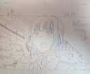 アニメの原図描きます 元原画マンが　アニメの中のお気に入りの一コマ描きます イメージ2