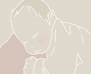優しい線で淡色シンプルアートを描きます 写真を元にアイコン作成  家族/恋人/ペット etc イメージ7