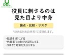 役員会議の論点整理90分壁打ち受けます 論点を一緒に整理し、次にやる1手（打ち手）まで明確化します。 イメージ3