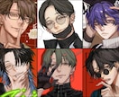 アイコン・TRPG立ち絵・動画サムネを描きます アニメっぽさを残したちょっとリアルな塗りが得意です イメージ1