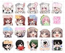 配信で使えるバッジ・スタンプ制作します アニメーションスタンプも制作可能！ イメージ3