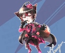 商用OK！SNSアイコン・配信用ミニキャラ描きます Vtuber・配信者さん歓迎！シンプルポップなミニキャラ イメージ6