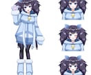 Vtuber・Live2dモデリング作成します キャラデザイン・イラスト作成・モデリング依頼承ってます。 イメージ8