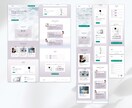 STUDIOでオリジナルデザインHPを作ります ローコスト・ハイスピードでクオリティの高いHPを作ります！ イメージ4
