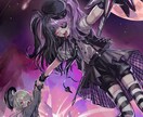 サムネ・MVなどに使える一枚絵お描きします 耽美、かっこいいイラストを制作いたします！ イメージ2