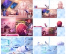 背景イラスト制作いたします VTuber/ゲーム/IRIAMなどの背景にぴったり！ イメージ6