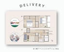 おしゃれなイラスト間取り図を制作します 雰囲気伝わるおしゃれなイラスト間取り図 イメージ8