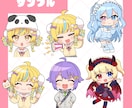 可愛いデフォルメイラスト（ミニキャラ）描きます キャラクターを可愛くミニキャラ化！ イメージ5