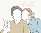 シンプル×オシャレなイラスト承ります お気に入りの1枚を！SNS/アイコン/トップ画/コーデ/など イメージ2