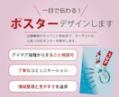 目を惹く店舗・イベントのポスター作ります 画像や文章が未定でもOK！親身なヒアリングでイメージを形に イメージ1