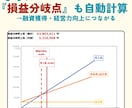 専門家監修の事業収支計画作成ツールを販売します 新規事業・中小企業向け！有名企業も使用！数字が苦手でもOK！ イメージ4