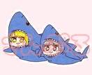 あなただけのSNSアイコン描かせて頂きます ゆるっとしたかわいいイラストが好きな方におすすめ！ イメージ3
