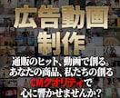 効果抜群の広告動画を制作します 広告動画を企画構成から納品まで一気通貫でおまかせください イメージ1