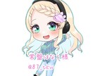 グッズや配信用のSD・ミニキャラを描きます 商用利用料込み｜全身1人8,000円・ラフ3～5案 イメージ6