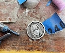 写真から作る純銀似顔絵ネックレス制作ます オーダーメイド記念日誕生日ギフト イメージ8