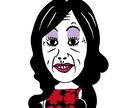 個性的な似顔絵制作いたします 他には無い印象的な名刺や広告物にいかがでしょうか？ イメージ1