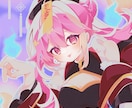 商用代無料！キラキラ可愛いイラスト描きます サムネイル用/歌みた動画/記念日イラストなどにどうぞ！ イメージ2