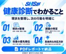 企業のSNSを診断し改善の優先順位を示します SNS部健康診断｜現状分析から実行方針まで イメージ3