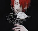 魅力的なアイコンイラストを描きます 中性的や、人外も得意です。魅力的に描けます。 イメージ2
