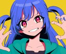 アニメーションOK！ビビットなイラスト制作します ヘッダー、サムネイルにどうぞ！ イメージ1