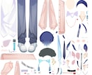 完成済Vtuberキャラクター販売します 【商用可】かわいい超豪華キャラクターモデリングをすぐお渡し イメージ2