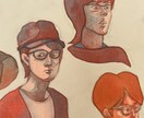 ハガキサイズの透明水彩アートを制作します お気に入りのモチーフをやさしい水彩画に仕上げます イメージ5