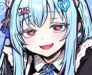 ダークもポップもOK！個性あふれるイラスト描きます 表情やポーズの指定もOK！ヒアリングを大切にしながら制作 イメージ5