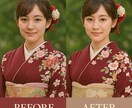 プロ品質で人物写真をレタッチします ※実績作りの為先着5名様まで1000円！ イメージ1
