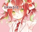 華やかで可愛いアイコンを描きます あなただけの特別なアイコンを制作します♪ イメージ3