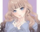 正方形サイズのイラストをお描きます アイコンやプレゼント用にもご活用くださいませ！ イメージ1