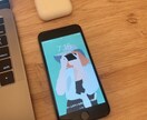 お洒落な配色もご提案♡フラットデザインを作成します SNSのアイコンやデバイスの壁紙に使って個性を出しませんか? イメージ5