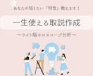 知りたい部分だけ！【あなただけの取説】作ります ホロスコープからあなたの特性を２つ選んで分析！ イメージ1