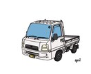 あなたの愛車のポップなイラスト作成します 〜LINE等SNSのアイコン画像に〜オリジナルTシャツに〜 イメージ2